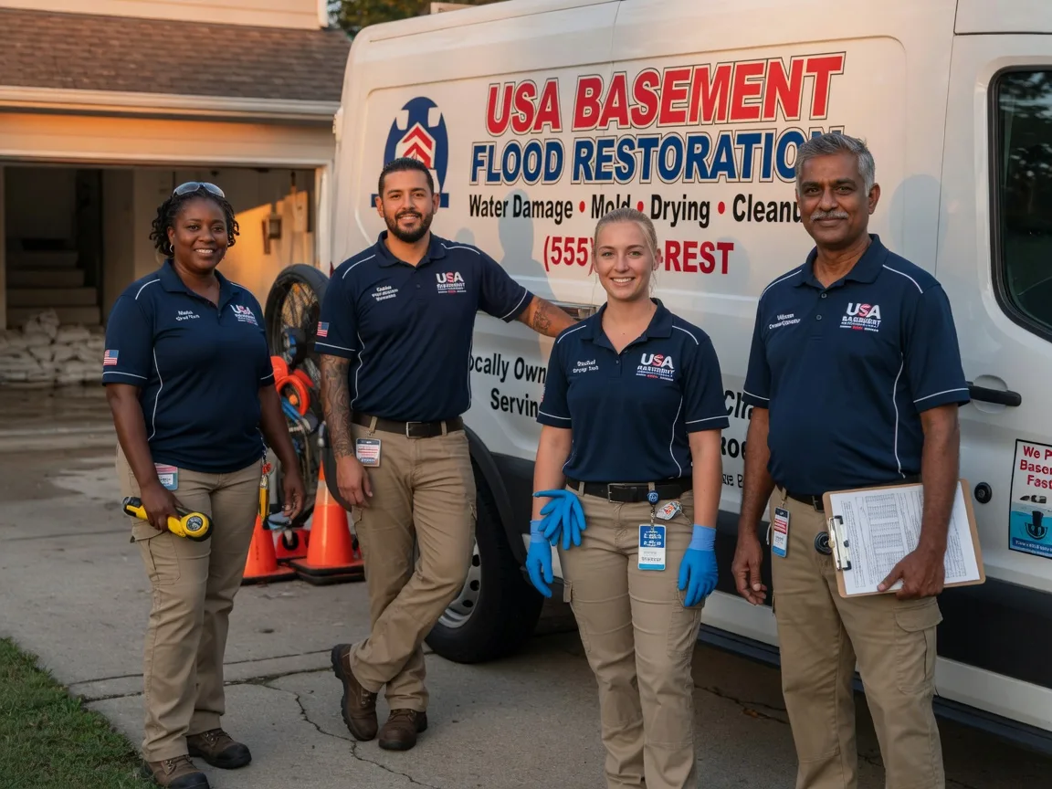 Basement Flood Cleanup company in Harwood, ND